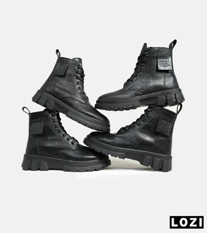 بوت ساق‌دار مردانه مشکی Timberland