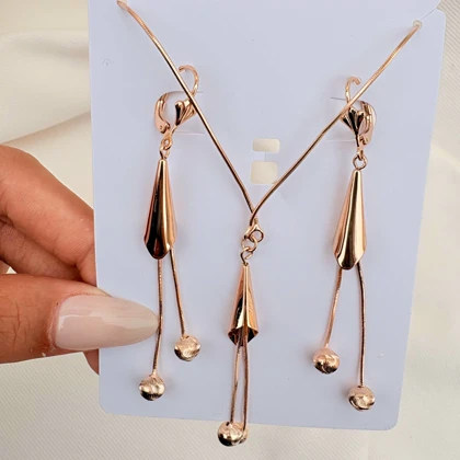 نیم ست شیپوری ژوپینگ همراه زنجیر