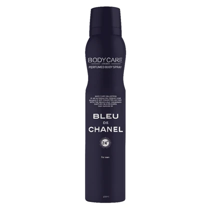 اسپری بدن مردانه بادی کر مدل بلو د چنل Body Care حجم 200 میل