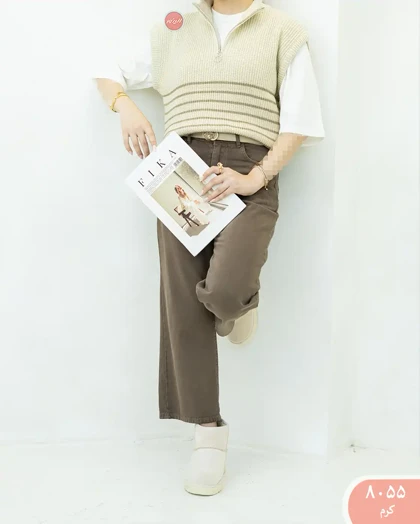 ژیله بافت راه راه 8055