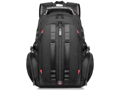 کوله پشتی لپ تاپ 17 اینچ و مسافرتی بنج Bange اصل BG-1901 با درگاه USB و AUX