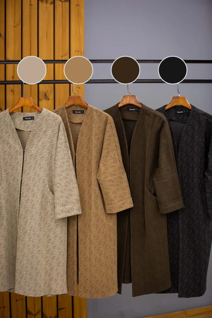 پالتو کشمیر جیب هلال