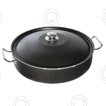 تابه تیارا مدل گرانیتی درب فلزی سایز 40 کد 6301035