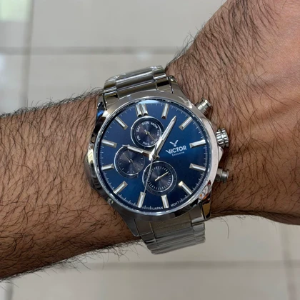 ساعت مچی اورجینال مردانه ویکتور VICTOR 5742