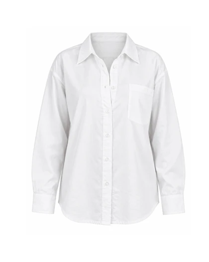 شومیز سفید بیسیک H&M