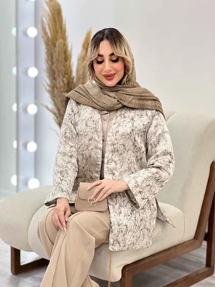 مانتو ژاکارد شاین