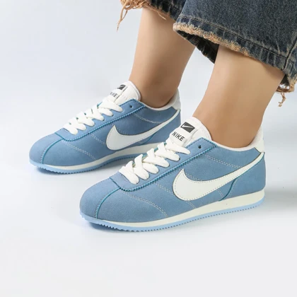 کفش و کتانی زنانه و دخترانه مدل نایک NIKE رنگ آبی کد 42172