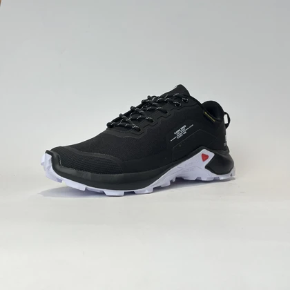 کفش ضدآب مردانه آی رانر I-runner مشکی زیر سفید رویه برزنت