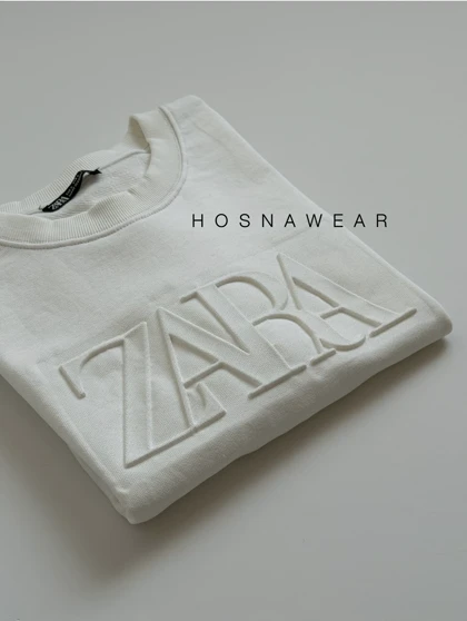 تیشرت باکسی ZARA