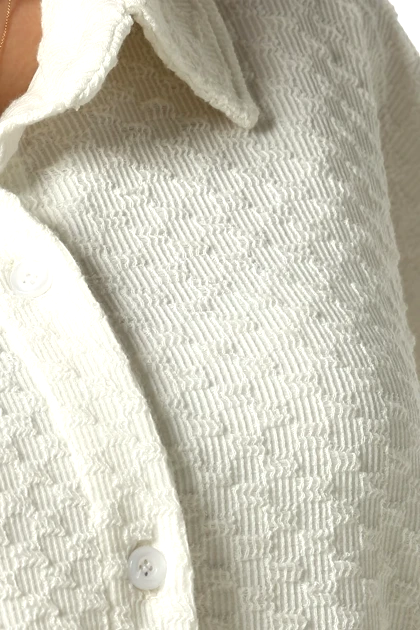 شومیز آستین کوتاه پشت بلند زنانه