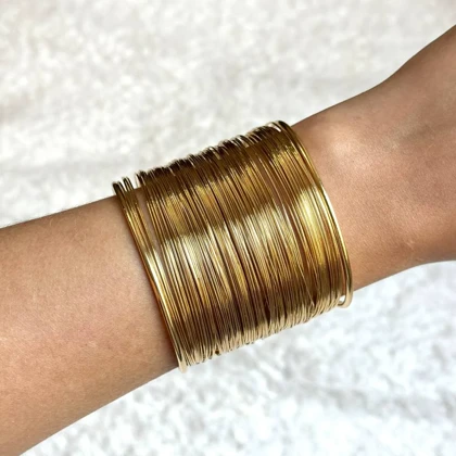 بنگل طلایی پهن