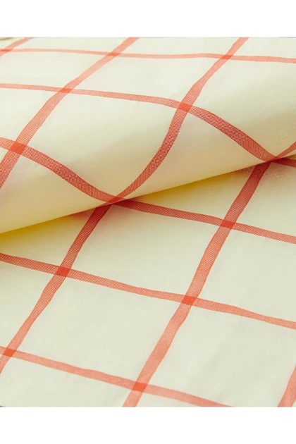 دستمال کاغذی English Home مدل Retro Gingham - کرم