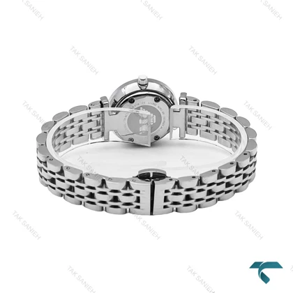 ساعت زنانه امپریو آرمانی مینی سیلور صفحه سفید نگینی Armani-6686-L