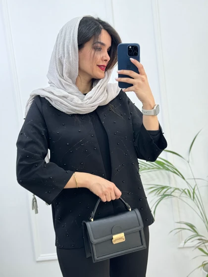 کت مزونی سنگدوزی