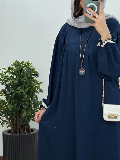 مانتو عبایی بلند رایلی 4 کد 2927