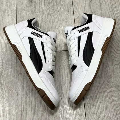 کفش و کتانی مردانه مدل پوما PUMA رنگ سفید مشکی