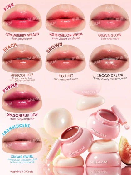 بالم لب ژله‌ای جیبی شیگلم مدل Hydra Jelly Pocket Lip Jam