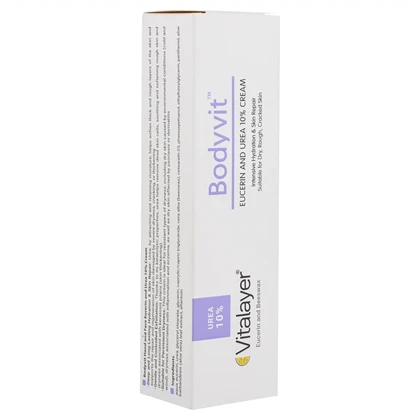 کرم دست و صورت اوسرین و اوره 10 درصد ویتالیر Bodyvit مناسب پوست خشک و زبر 100ML