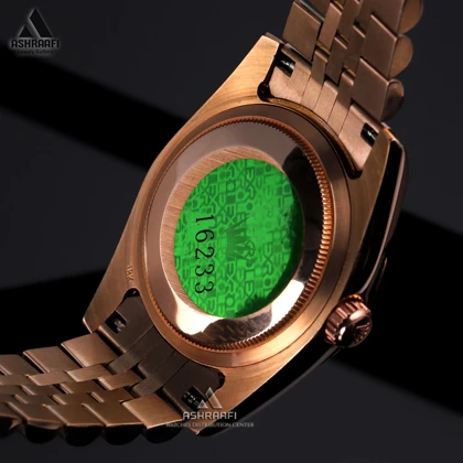 ساعت رولکس صفحه مشکی Rolex Datejust-15