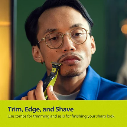 ریش تراش وان بلید فیلیپس Philips Oneblade qp2724/10 صورت