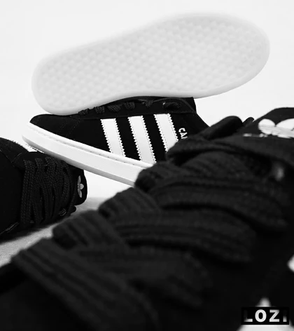 کفش کتانی مردانه مشکی ADIDAS Campus