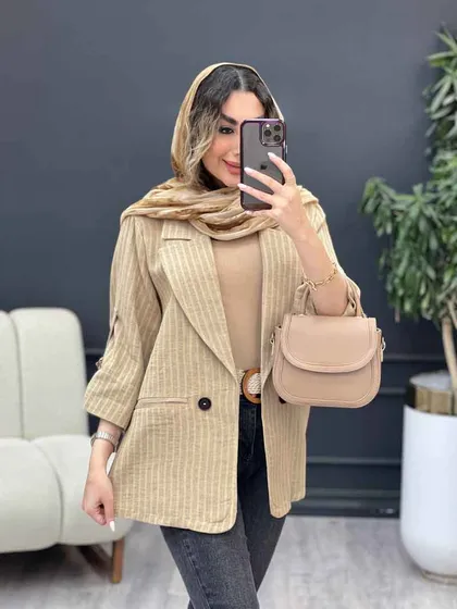مانتو آستین سگک الیکا