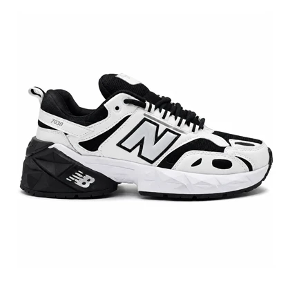 کفش و کتانی مردانه مدل نیوبالانس7030 NEW BALANCE رنگ سفید مشکی کد 7991