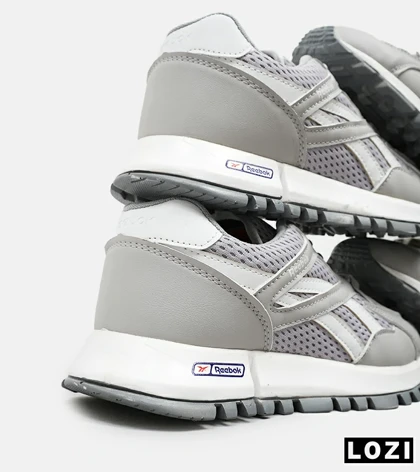 کفش کتانی مردانه و زنانه طوسی سفید Reebok