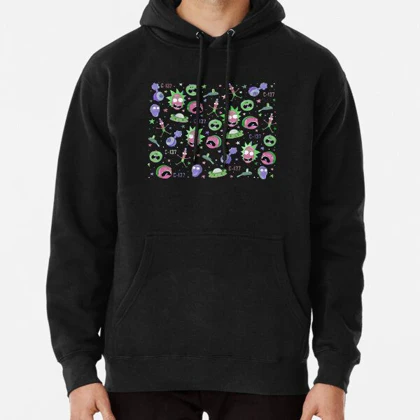 هودی Rick and morty | هودی ریک اند مورتی طرح Rick and Morty pattern کد 209527