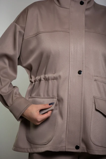 بارانی کجراه زیپ‌دار