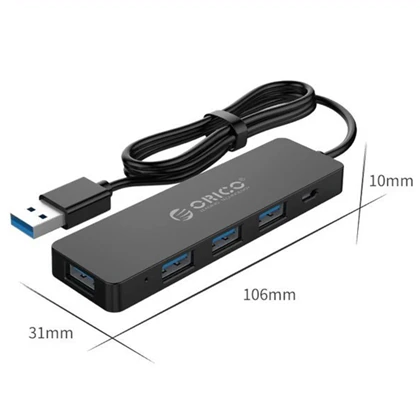 هاب USB 3.0 اوریکو ORICO مدل WH4P1-10 با 4 پورت
