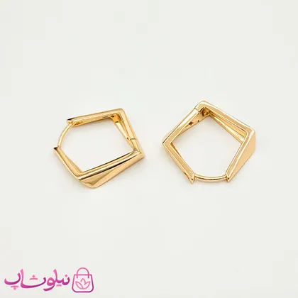 گوشواره زنانه چند ضلعی ژوپینگ