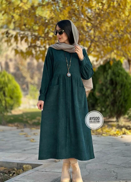 پیراهن مانتویی گیتا