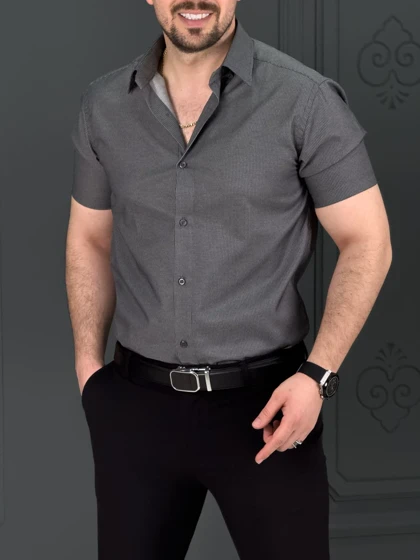 پیراهن 040140 AKOMOD طوسی