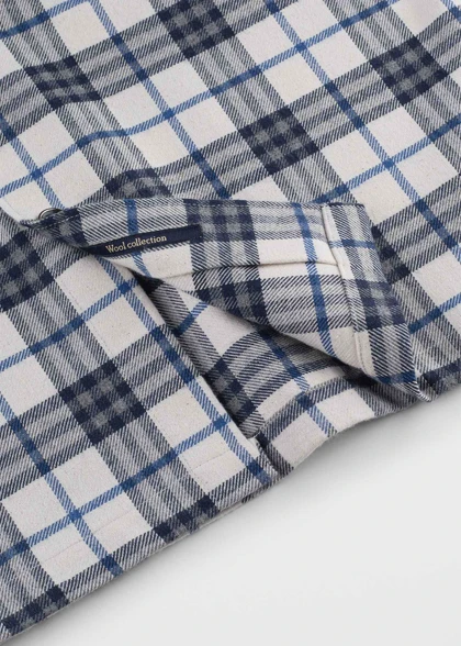 پیراهن چهارخانه Wool