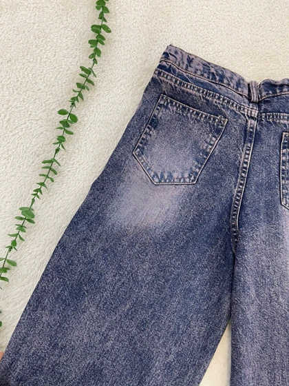 شلوار جین بگ ژیوار (رنگ سال)