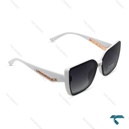 عینک بلنسیاگا زنانه فریم سفید پولار Balenciaga-7547-L