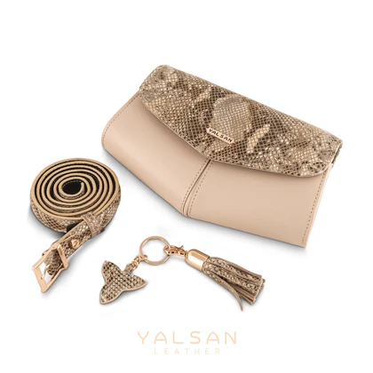 ست هدیه زنانه چرم یلسان مدل هیلدا کد 108-ATS-PRM-RTL