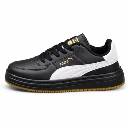 کفش کتانی زنانه مدل پوما مشکی سفید Puma