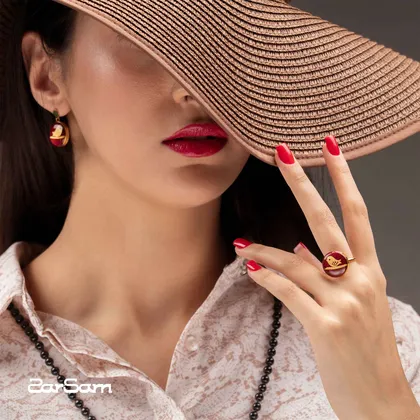 گوشواره مرغ عشق مانی کلاسیک