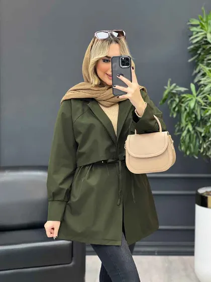 بارانی ژیله جیب نما
