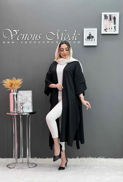 مانتو بلند بغل چاک