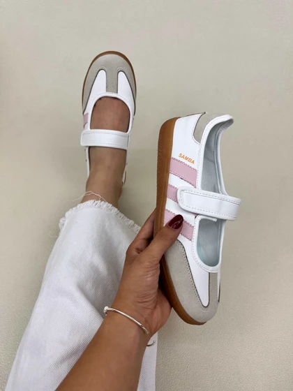 ونس زنانه روی کوتاه سامبا تک چسب ادیداس adidas SAMBA کد 1220