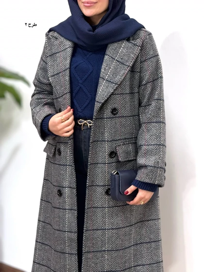 پالتو پشمی آستردار آیسو ناردین