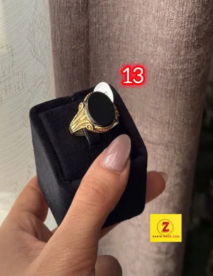 انگشتر مردانه استیل