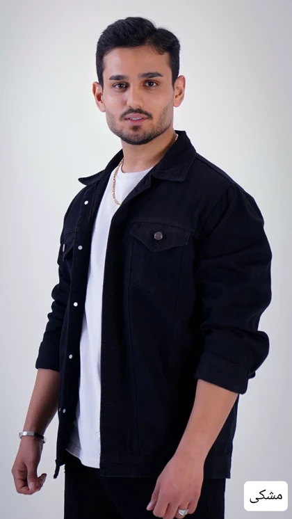 کت مردانه جین_کد4537