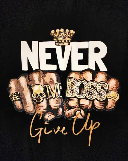 تیشرت سایز بزرگ NEVER