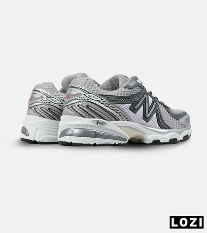 کفش کتانی مردانه و زنانه طوسی خاکستری New Balance 860 V.02 مدل 7532