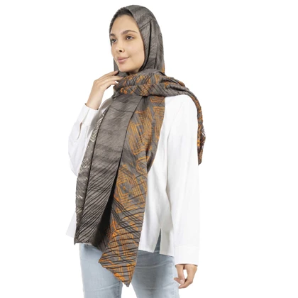 شال طرح هندسی زنانه - 39251737