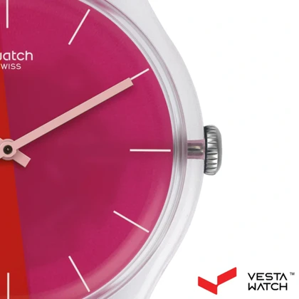 ساعت مچی زنانه سواچ SWATCH مدل SUOK117